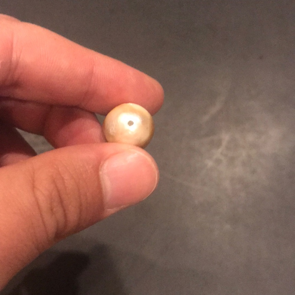 Valuable Blistered/flameball pearl pendant - Picture 5 of 7